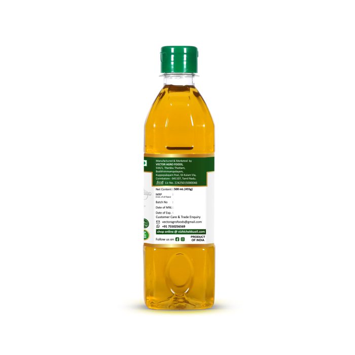 Sesame Oil (Gingelly Oil) - 100% Pure / Flavourful /  Extracted with Palmyra Palm Jaggery / Cold-Pressed / Un-Refined / Chemical-Free - Image 5